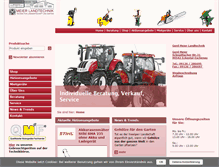 Tablet Screenshot of meier-landtechnik.de